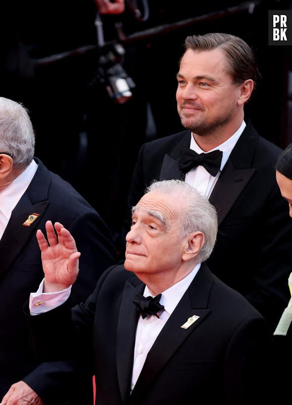 Leonardo DiCaprio, Martin Scorsese - Montée des marches du film "Killers of the flower moon" lors du 76e Festival de Cannes. Le 20 mai 2023. © Jacovides-Moreau / Bestimage
