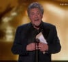 Al Pacino sur la scène pour la cérémonie des Oscars 2024 à Los Angeles.
