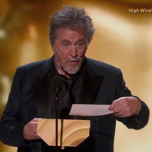 Al Pacino remet un prix à la Cérémonie des Oscars 2024