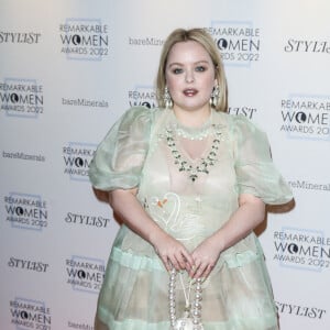 Nicola Coughlan au photocall de la soirée "Stylist Remarkable Women Awards 2022" à Londres, le 14 mars 2022.