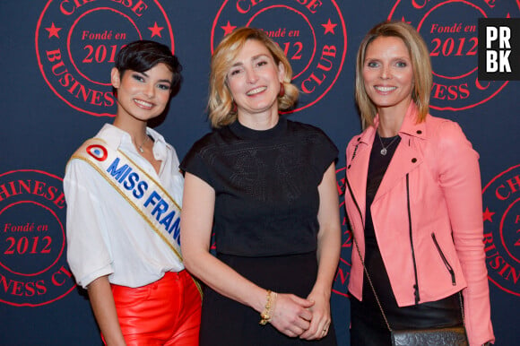 Exclusif - Eve Gilles (Miss France 2024), Julie Gayet, Sylvie Tellier - Déjeuner du Chinese Business Club à l'occasion de la Journée internationale des droits des femmes à l'hôtel intercontinental à Paris le 7 mars 2024. © Rachid Bellak/Bestimage