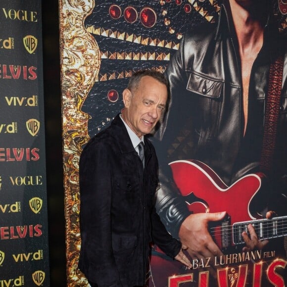 Tom Hanks - Les célébrités à la première du biopic "Elvis" à Sydney, le 5 juin 2022.