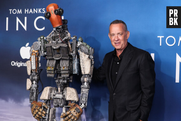 Tom Hanks à la première du film "Finch" à Los Angeles, le 2 novembre 2021.