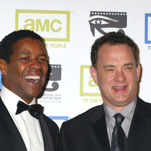 Denzel Washington et Tom Hanks aux 17e American Cinematheque Awards à Los Angeles