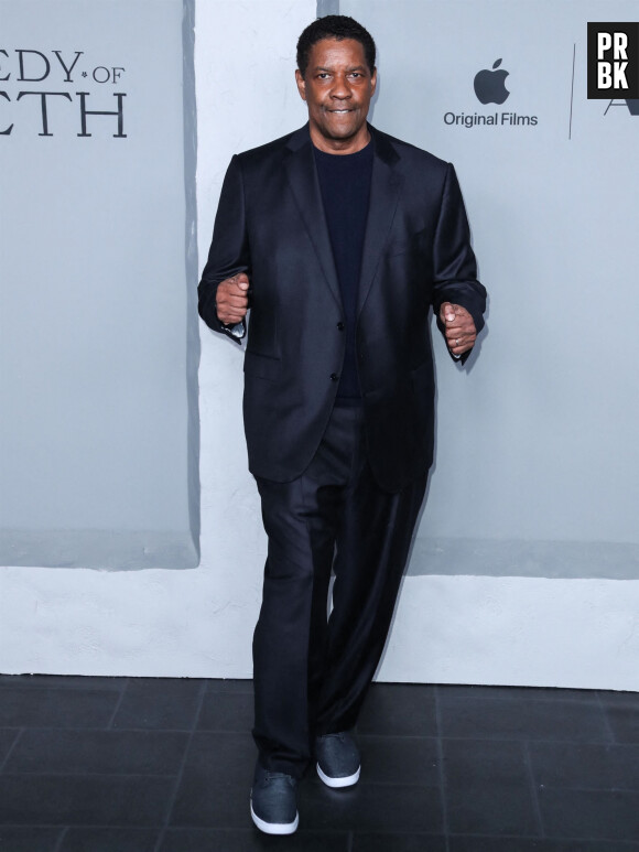 Denzel Washington à la première du film "The Tragedy of MacBeth" à Los Angeles, le 16 décembre 2021.