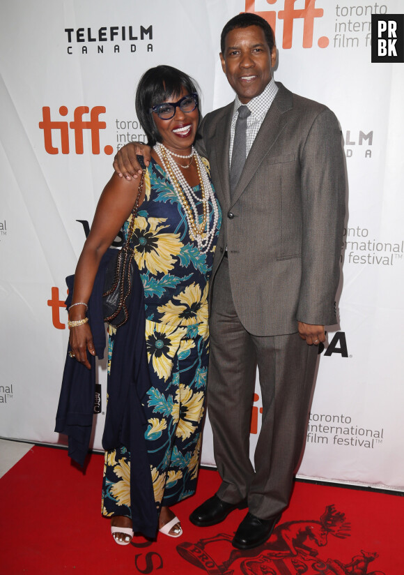 Denzel Washington et sa femme à la première de "The Equalizer" au festival du film de Toronto le 7 septembre 2014