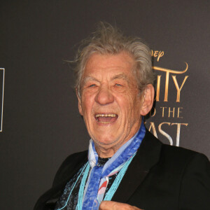 Ian McKellen à la première de 'Beauty And The Beast' (La Belle et la Bête) à Alice Tully Hall à New York, le 13 mars 2017 © Sonia Moskowitz/Globe Photos via Zuma