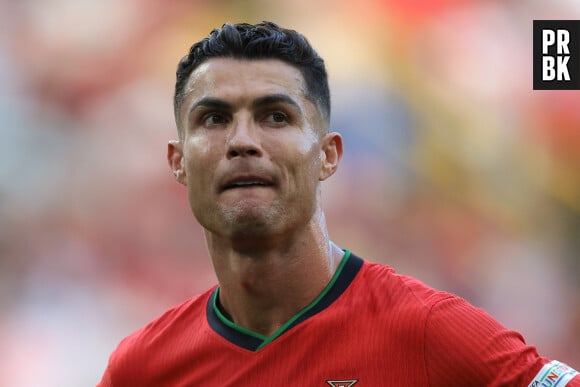 Cristiano Ronaldo lors de L'Euro 2024.