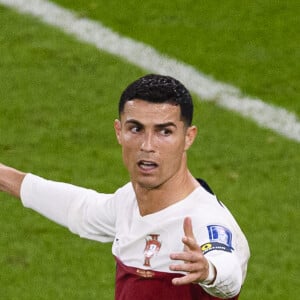 Cristiano Ronaldo après la défaite face au Maroc (1-0) en quarts de finale de la Coupe du Monde 2022.