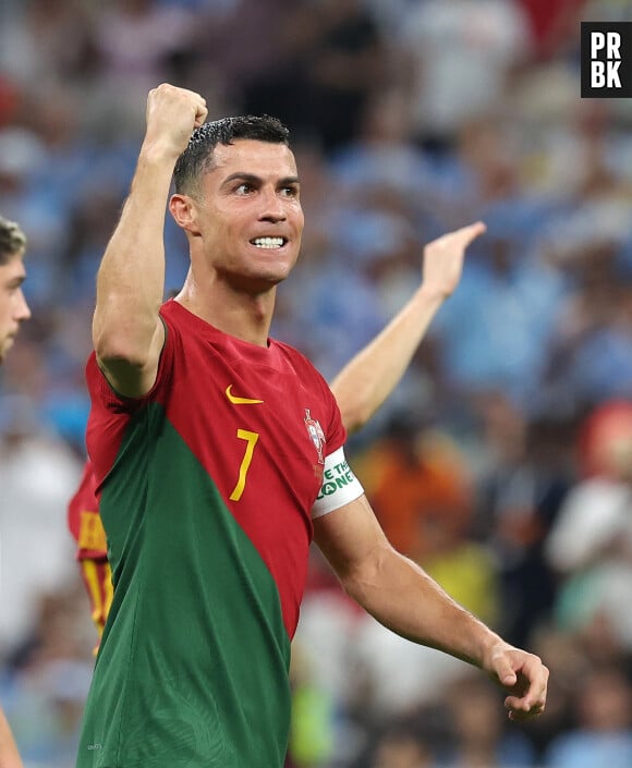 Cristiano Ronaldo - Match "Portugal - Uruguay (2-0)" lors de la Coupe du Monde 2022 au Qatar, le 28 novembre 2022. © Seshadri Sukumar/Zuma Press/Bestimage
