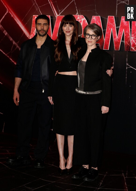 Dakota Johnson et Tahar Rahim à la première de Madame Web.