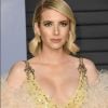 Naissance - Emma Roberts est maman d'un petit garçon prénommé Rhodes - Emma Roberts - People à la soirée Vanity Fair Oscar Party au "Wallis Annenberg Center for the Performing Arts" à Beverly Hills. © Birdie Thompson/AdMedia via Zuma Press/Bestimage 