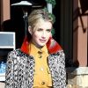 Emma Roberts - Les célébrités dans les rues de Park City à l'occasion du festival du film de Sundance le 26 janvier 2019. 