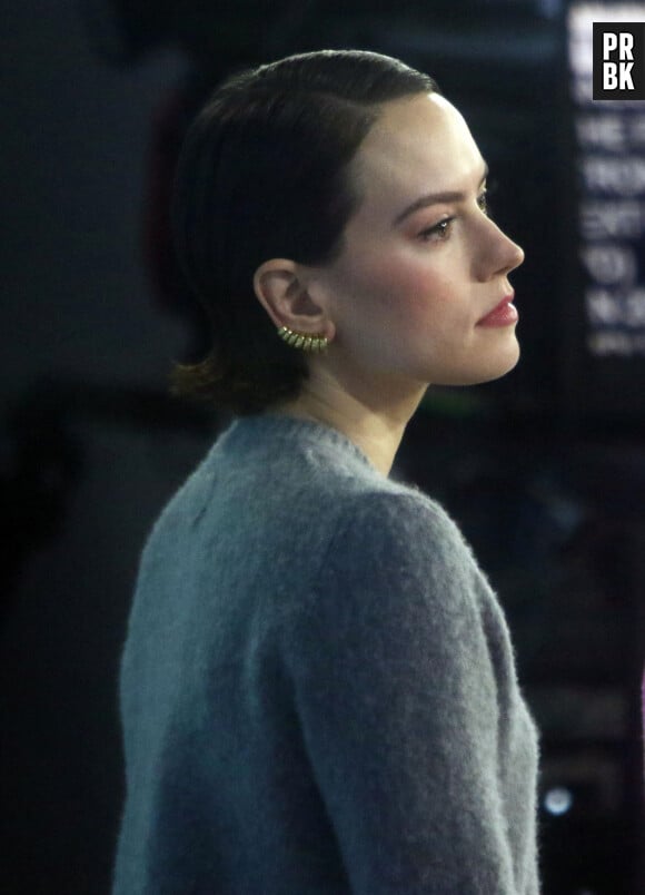 Daisy Ridley fait une apparition sur le plateau de "Today's Show de la NBC à New York le 25 janvier 2024.