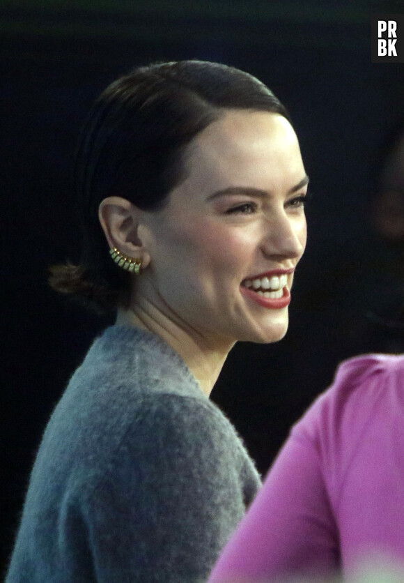 Daisy Ridley fait une apparition sur le plateau de l'émission "Today's Show de la NBC à New York le 25 janvier 2024.