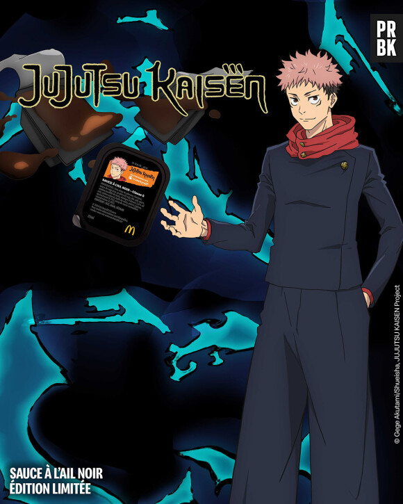 Jujutsu Kaisen, Crunchyroll et McDonald's s'associent pour une sauce spéciale