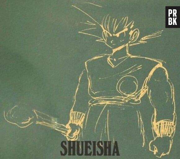 Une version adulte de Goku dessinée par Akira Toriyama