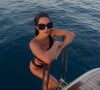 Iris Mittenaere en vacances à Saint-Tropez.