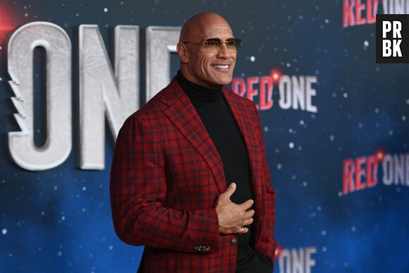 Dwayne Johnson - Première du film "Red One" à New York.