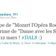 Danse avec les stars ... Mozart l&#039;Opéra Rock sur le prime samedi