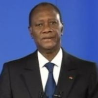 Ouattara ... VIDEO ... un appel à la paix dans son discours