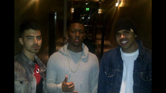 Chris Brown ... l'improbable duo avec Joe Jonas (PHOTO)