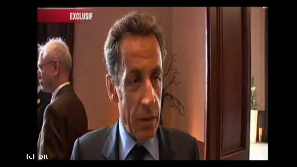 Nicolas Sarkozy en VIDEO....son 'Hey Barack'  au G8