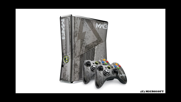 PHOTOS et VIDEO - Xbox 360 : une console aux couleurs de ''Call Of Duty''