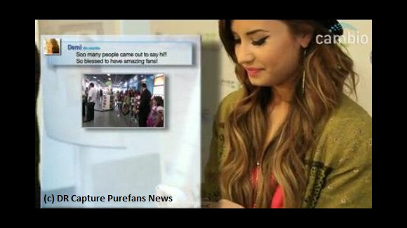 Demi Lovato : son émouvante rencontre avec ses fans de Twitter (VIDEO)