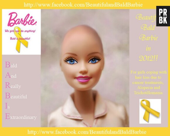 Le buzz du moment : une Barbie chauve pour les petites filles malades