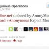 Anonymous confirme sur Twitter le piratage du site de fans de Rihanna