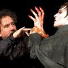 Johnny Depp et Tim Burton sur le tournage de Dark Shadows