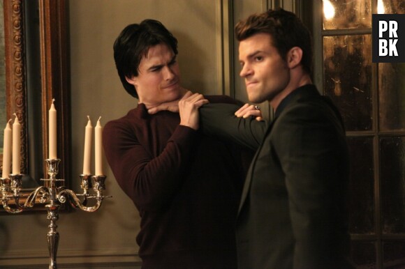 Damon face à Elijah