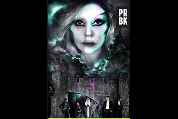 Le premier poster officiel du Born This Way Ball 2012-2013 de Lady Gaga