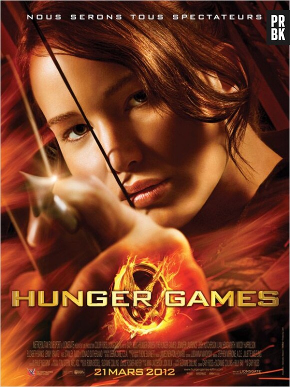 L'affiche française d'Hunger Games