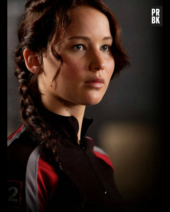 Katniss (Jennifer Lawrence) au centre d'entraînement