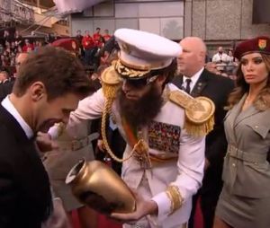 Sacha Baron Cohen et son buzz aux Oscars 2012