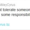 Miley demande à Twitter de prendre ses responsibilités
