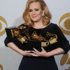 Adele, à la cérémonie des Grammy Awards 2012