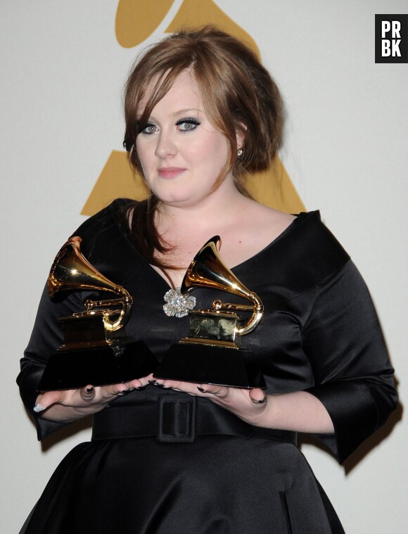 Adele, aux Grammy en 2011