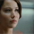 Katniss assiste à l'interview de Peeta