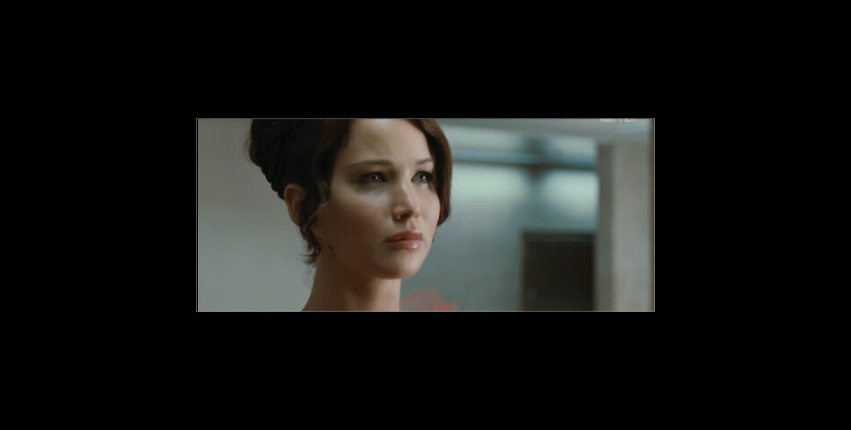 Katniss assiste à l&#039;interview de Peeta