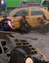 Les acteurs d'Avengers en pleine action