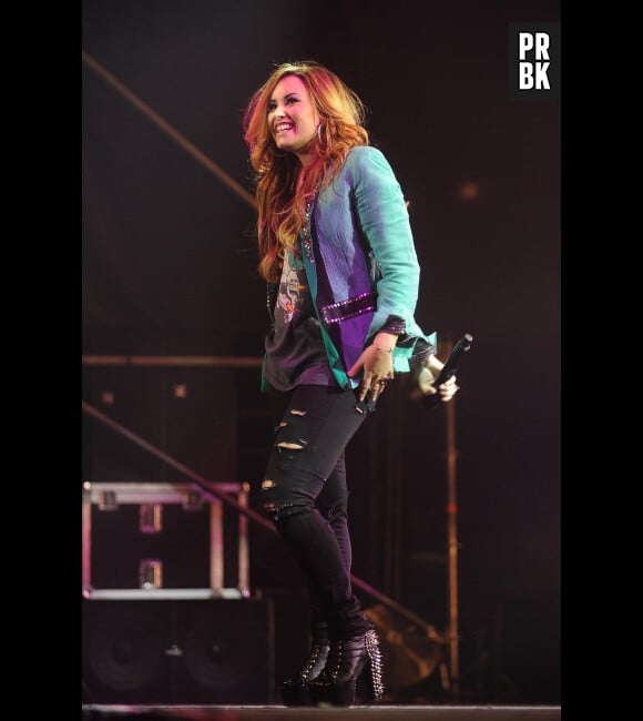 Demi Lovato hyper-heureuse d'être en Argentine