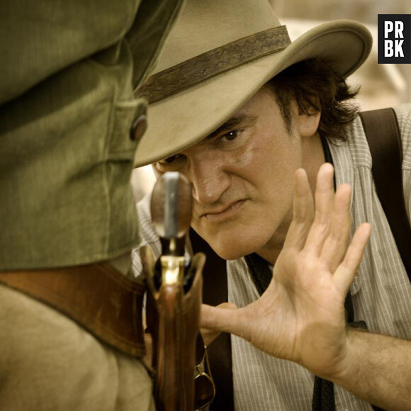 Tarantino sur le tournage de Django Unchained