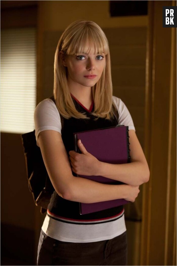 Emma Stone, un look de lycéenne dans The Amazing Spider-Man