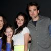 Robert Pattinson, Kristen Stewart, Taylor Lautner et Mackenzie Foy