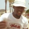 Black M en compagnie de ses potes dans les rues de l'île d'Ibiza
