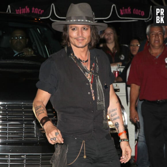 Première sortie pour Johnny Depp depuis son divorce