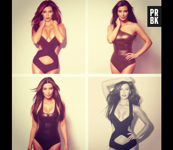 Kim Kardashian kiffe se montrer en maillot de bain !